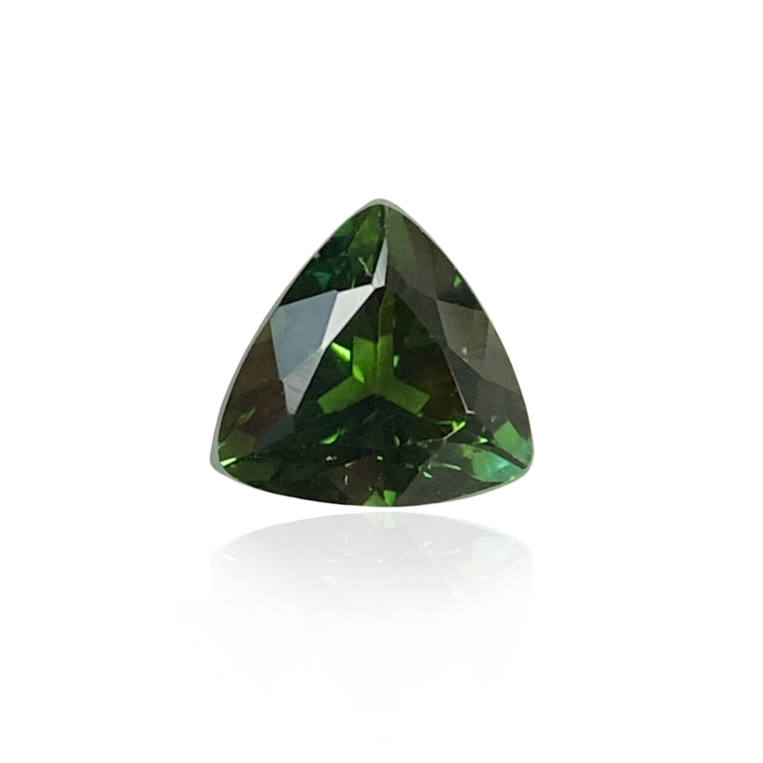 Green Tourmaline Trillion 2.16 CT