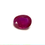 Thumbnail: No Heat Burma Ruby Oval 0.79 Cts