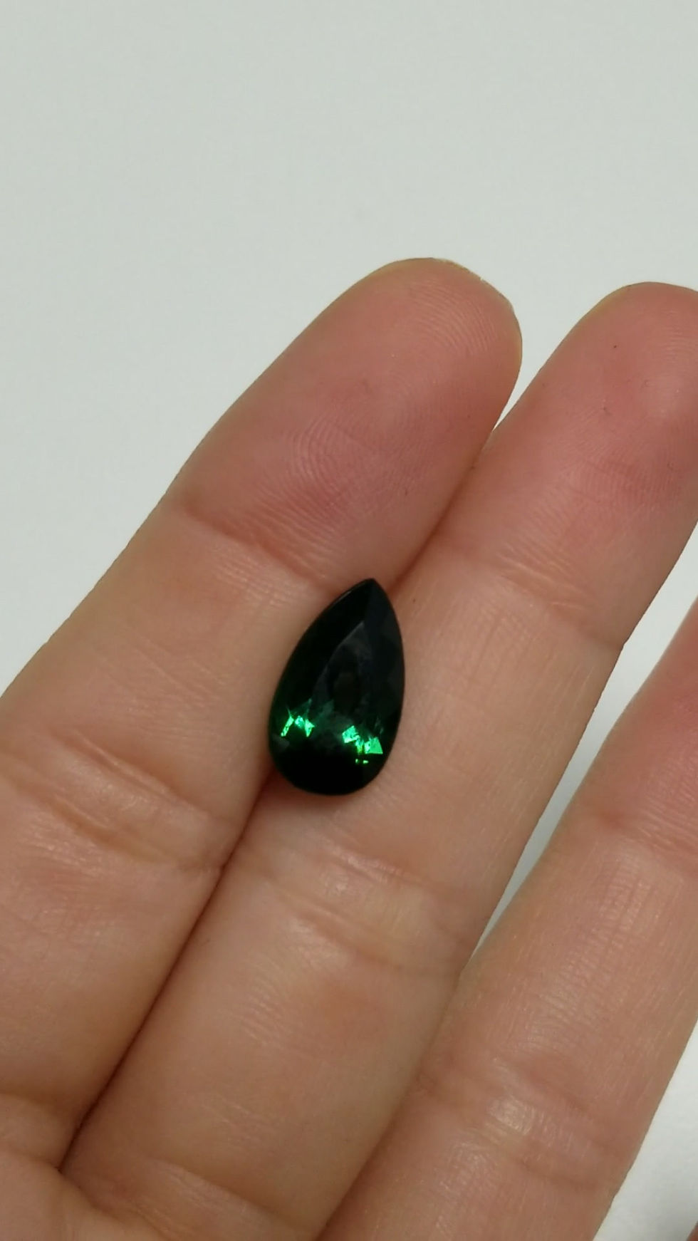 Thumbnail: 4.40 Carat Green Tourmaline Pear