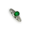 Thumbnail: Emerald Oval Ring 0.55 cts