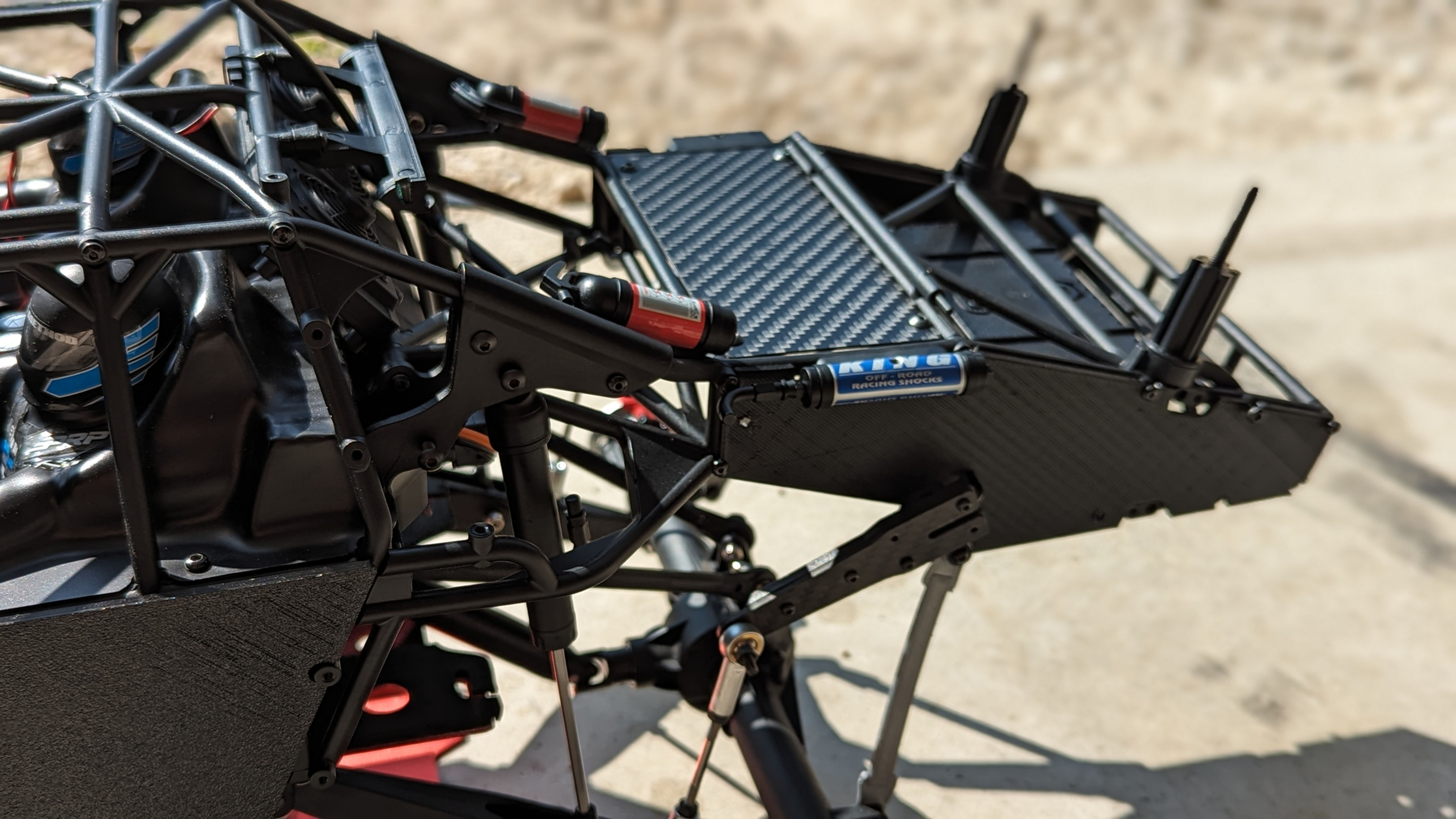 Losi Baja Rey 2.0 Carbon Top Panel