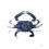 Thumbnail: "SHIBORI BLUE CRAB"