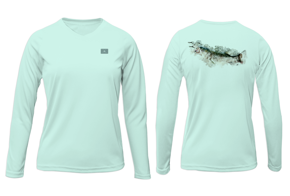 Thumbnail: Women's UPF 50+ PROTECHT™  V-Neck Long Sleeve - Rockfish