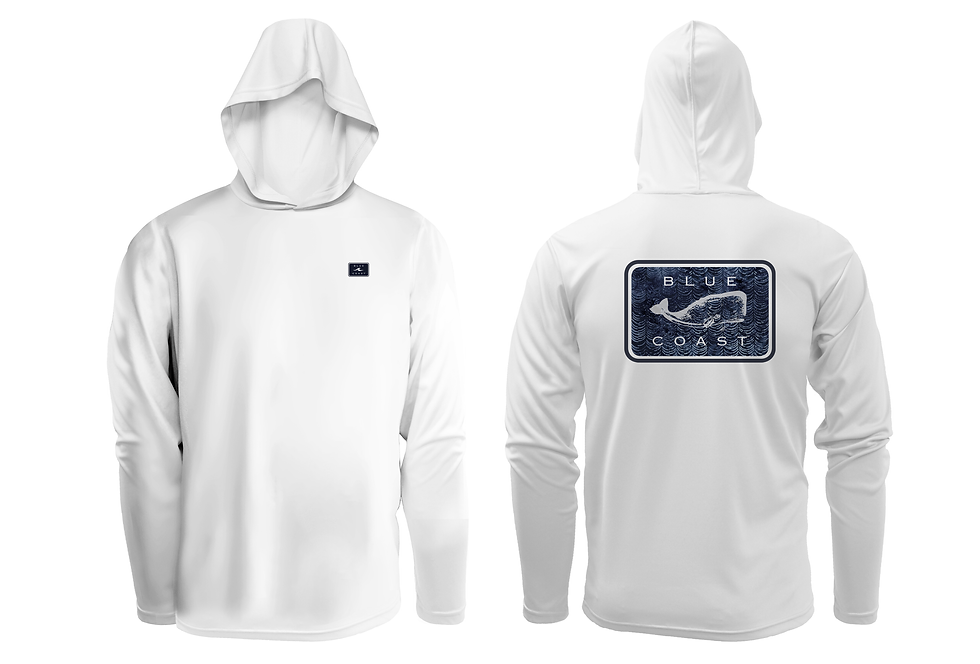 Thumbnail: Unisex PROTECHT™ Performance Hoodie - Shibori Whale