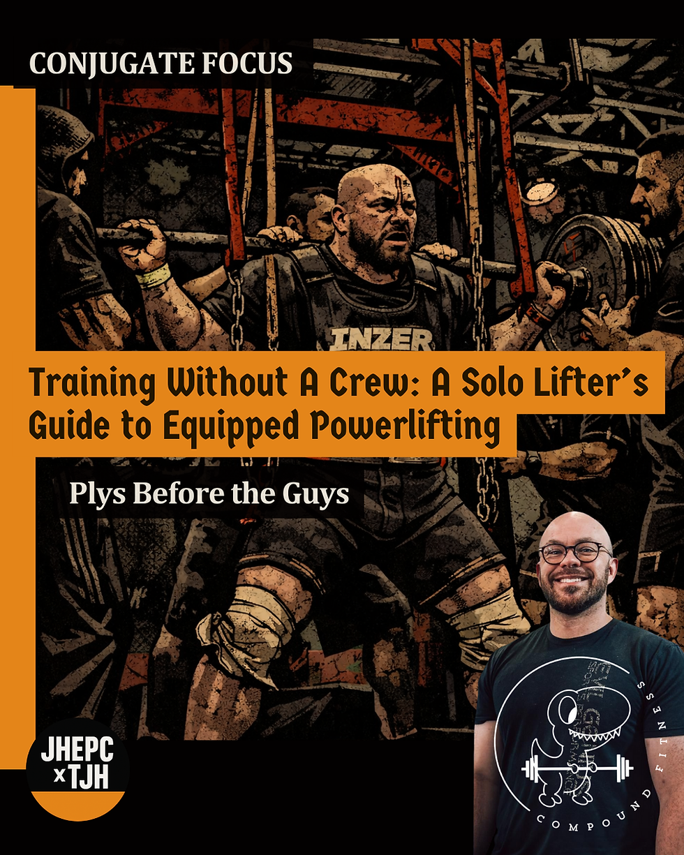 Training Without A Crew: A Solo Lifter’s Guide to Equipped Powerlifting