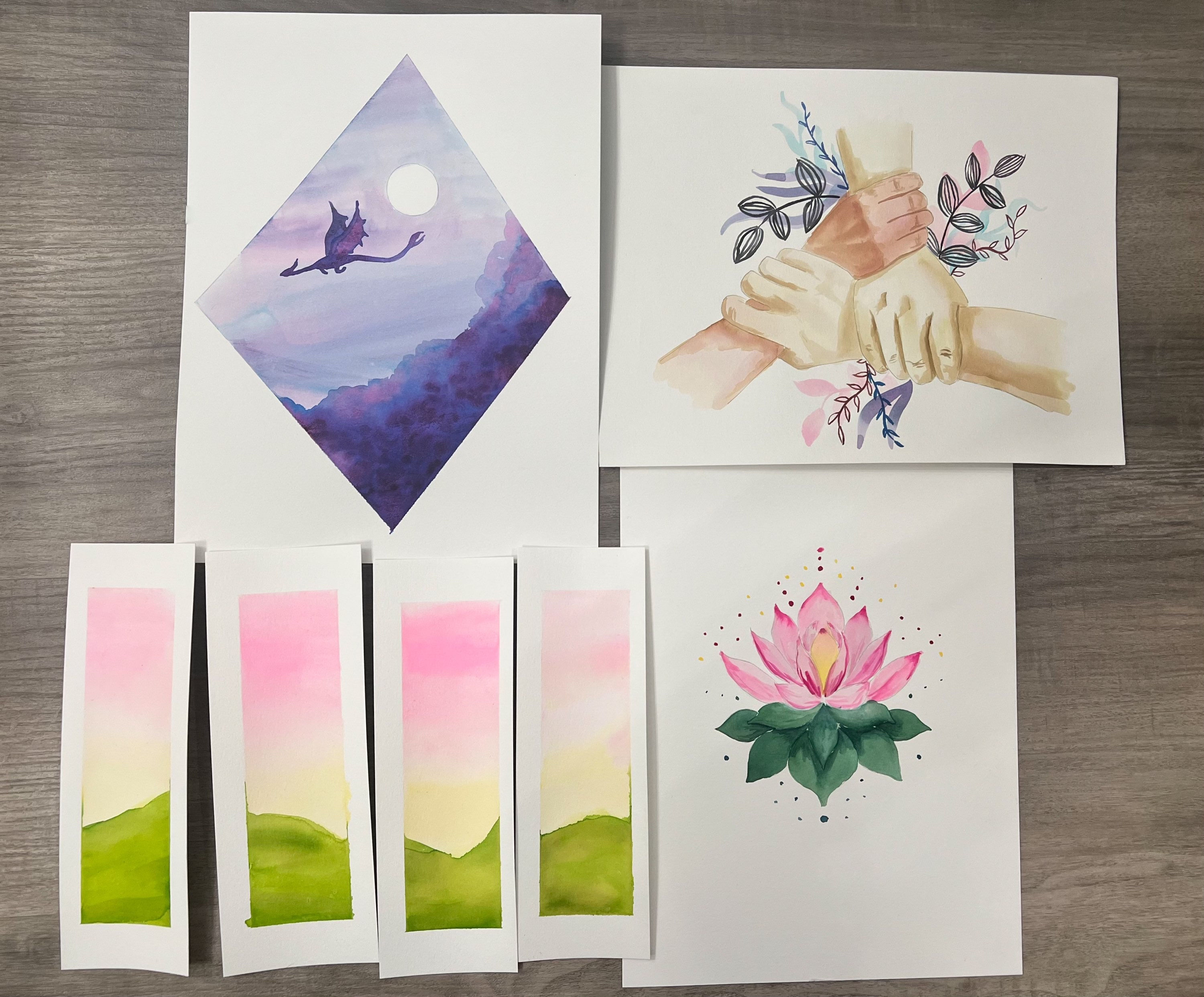 Mystical Watercolor Box