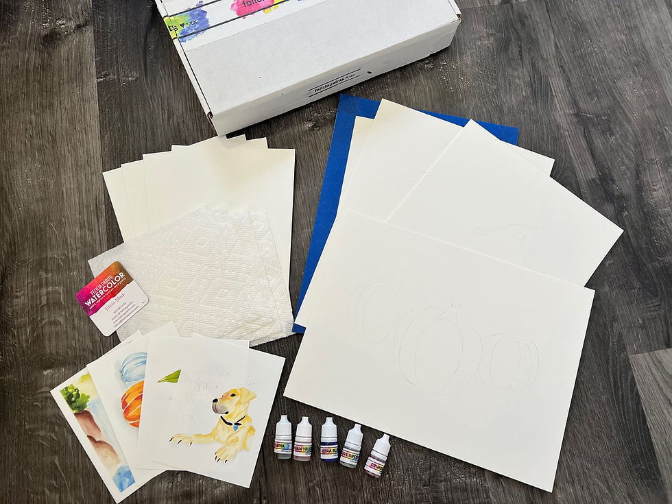 Thumbnail: Yearly Watercolor Subscription Box