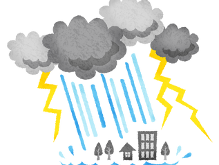 豪雨🌩️