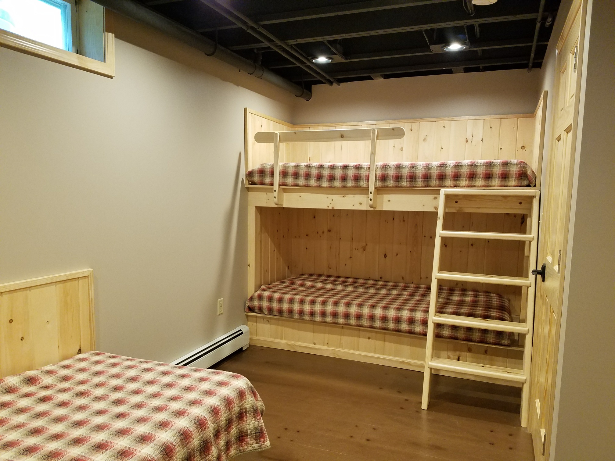Bedroom 3 in Finished Basement