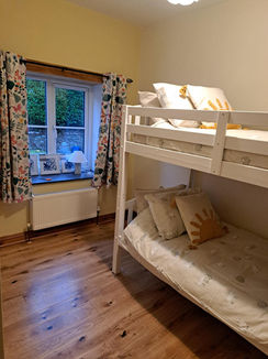 A set of bunk beds in the children's room at Tawny Barn