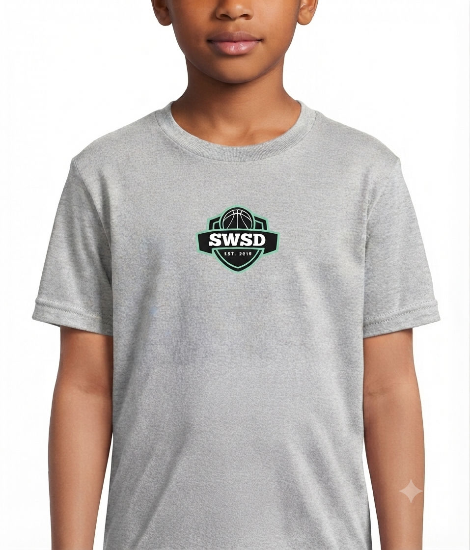 Miniature : TAILLES ENFANT - T-shirt SWSD - Logo centré