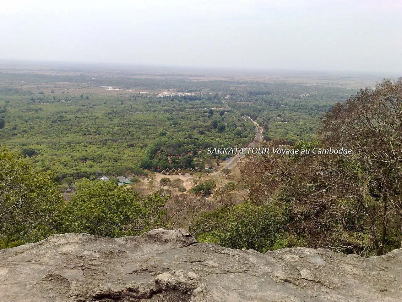 Une belle vue sur les alentour