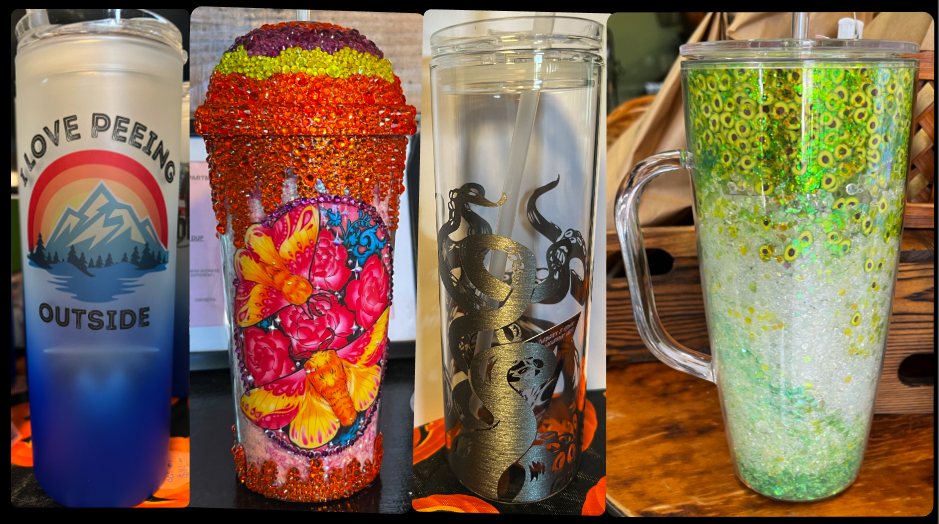 ACRYLIC & GLASS TUMBLERS - CARE INFO