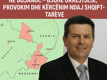 Provokim ndaj shqiptarëve në Bujanoc, qeveria Shqiptare dhe e Kosovës të reagojnë
