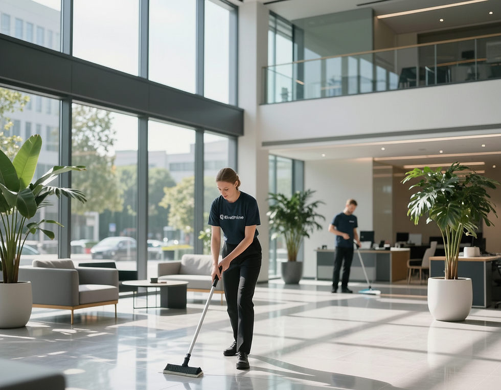 High-end cleaning service detail