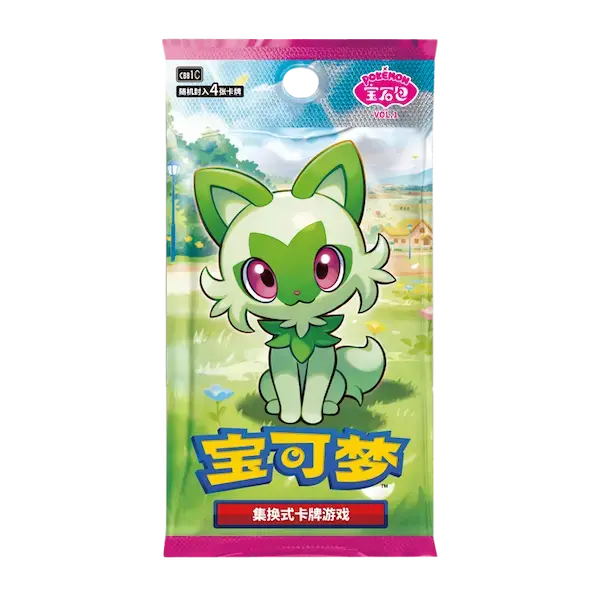 Booster Pokémon Collection Gem Pack Volume 1 Chinois SimplifiéCar