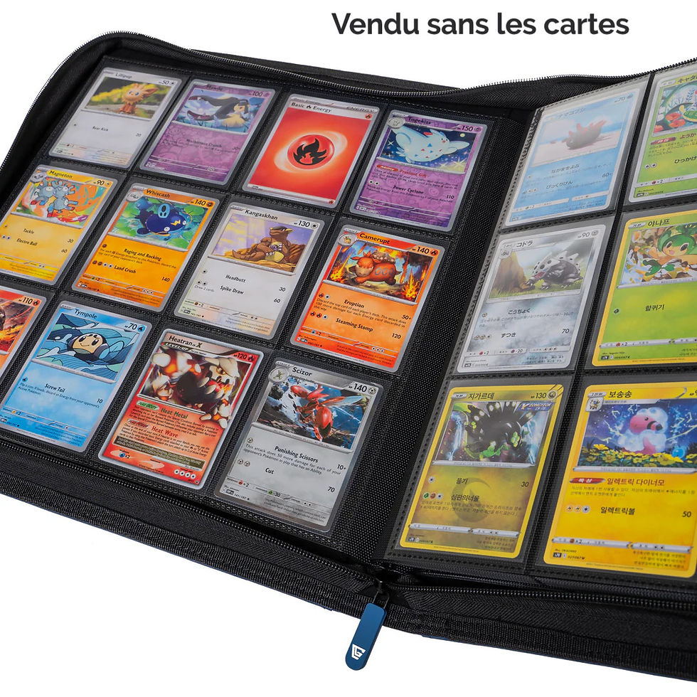 Miniature : Classeur pour Sleeves 480 pochettes [3X4]