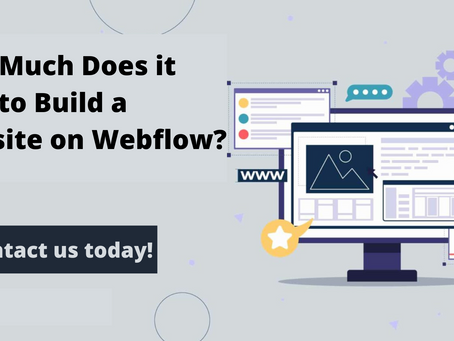 How Much Does it Cost to Build a Website on Webflow?