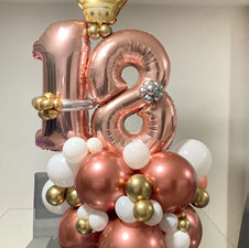 Globos personalizados, bouquette de globos
