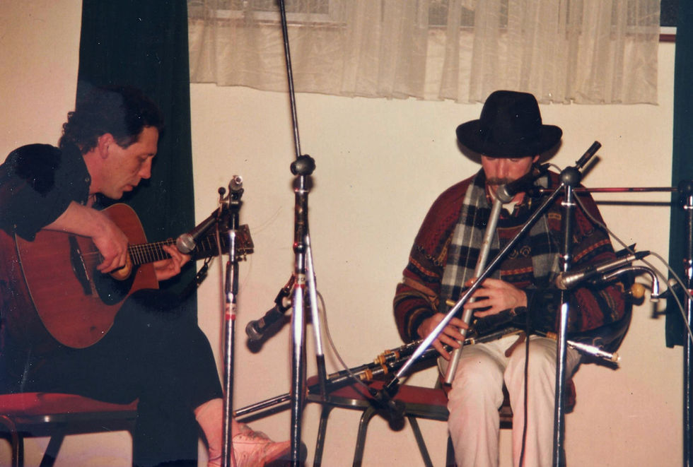 With Billy Kelly