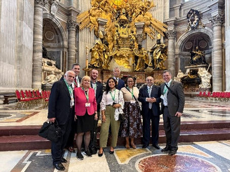 Canadian delegation participates in International CAPP Conference and audience with Pope Leo XIV