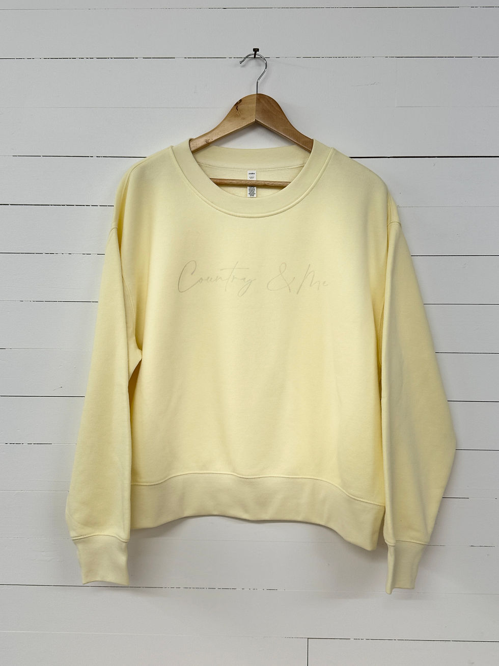 Thumbnail: Understated Relaxed Crew in Butter