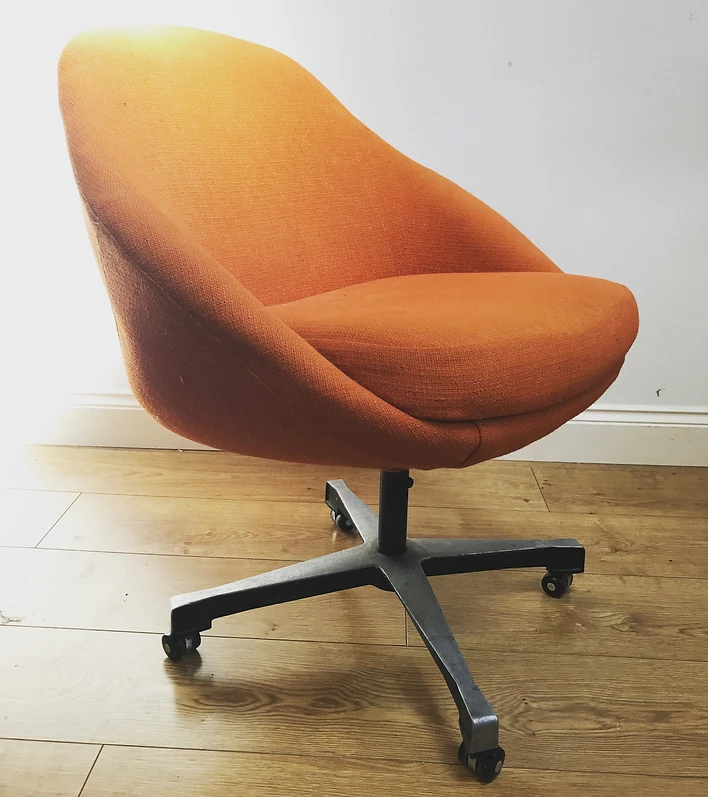 70s Swivel Chair Mid 1970s Tansad Desk On Castors 70s Swivel Chair