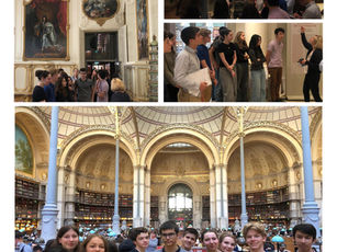 Les élèves de Seconde B à la découverte du site Richelieu de la BNF