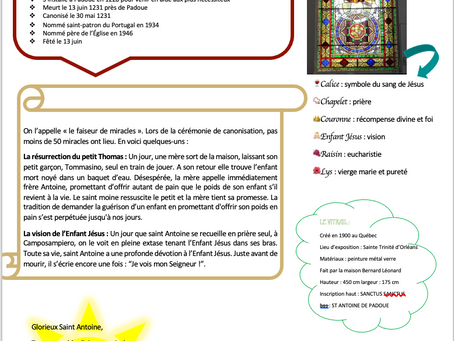 L’ art sacré étudié par les élèves