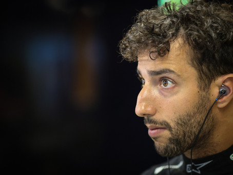 Parado no Q2: Daniel Ricciardo tem dia ruim nos treinos classificatórios e larga em 13º em Barcelona