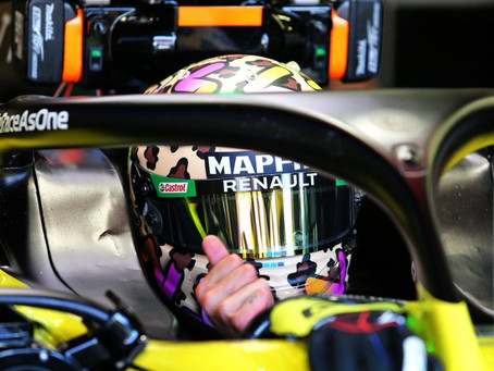 Daniel Ricciardo estabelece lembrete para GP da Toscana: "Vou me lembrar de respirar"