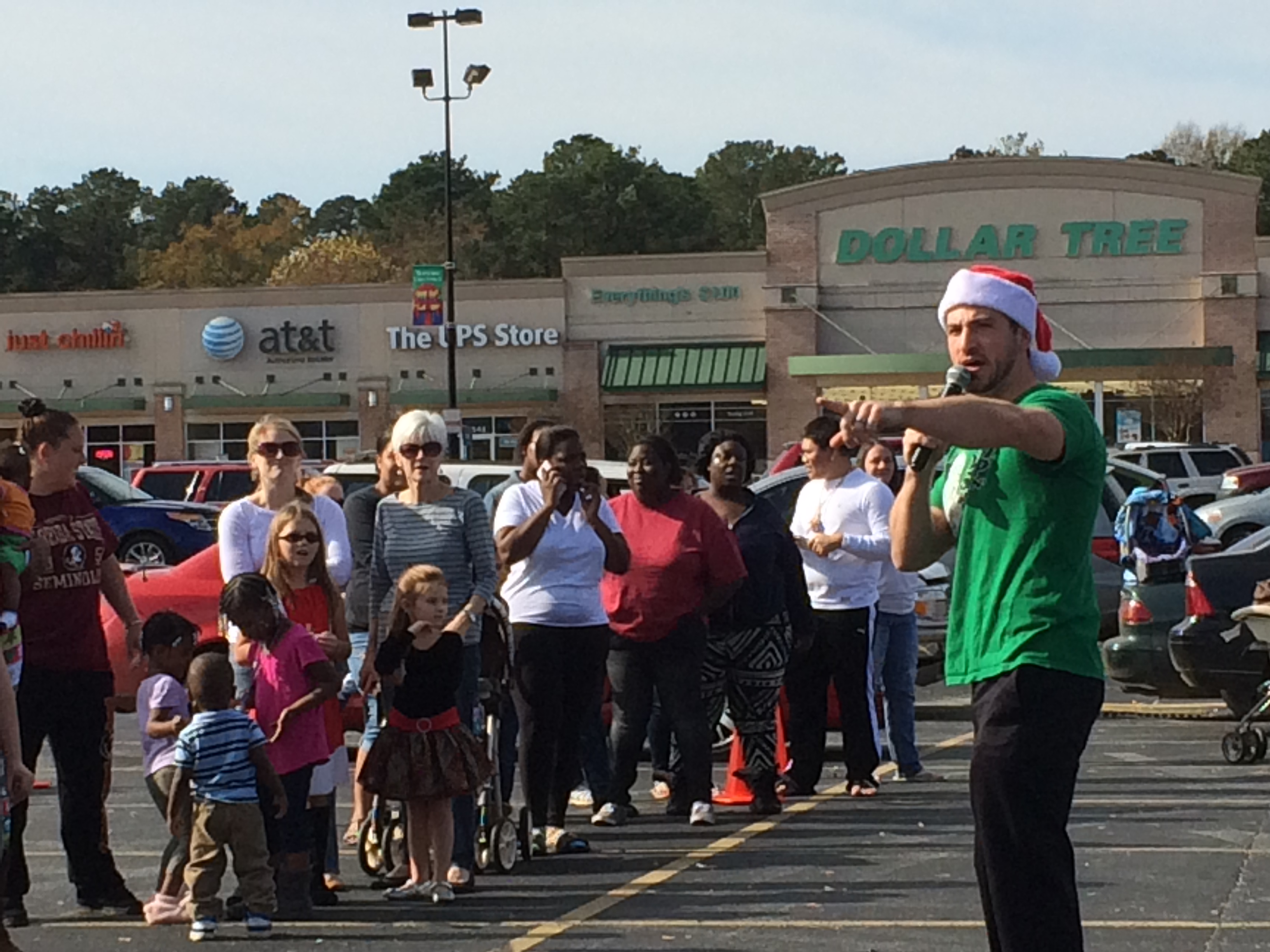 Shopping Center Christmas Party
