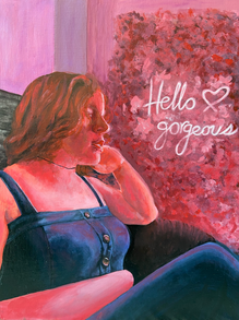 Pink, Portrait, confidence, gorgeous