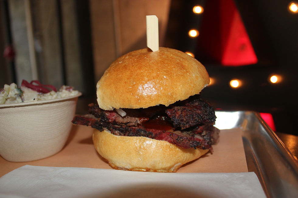 Brisket Sandwich from Cherry Street Barbecue