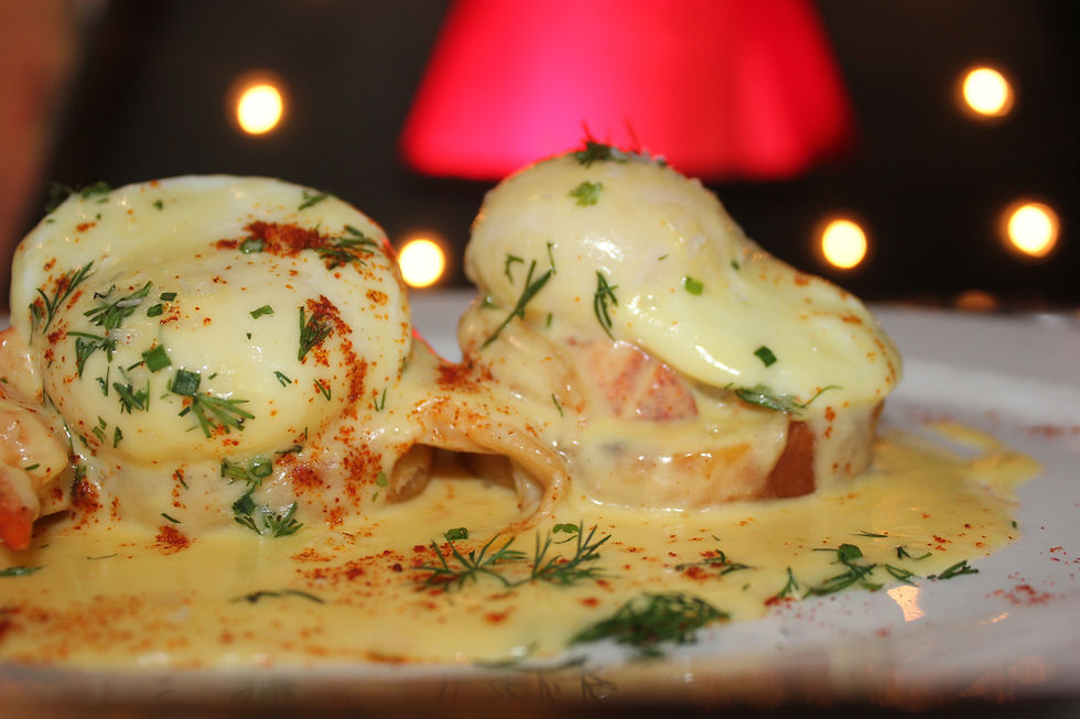 Lobster Eggs Benedict from Bluenose Lobster