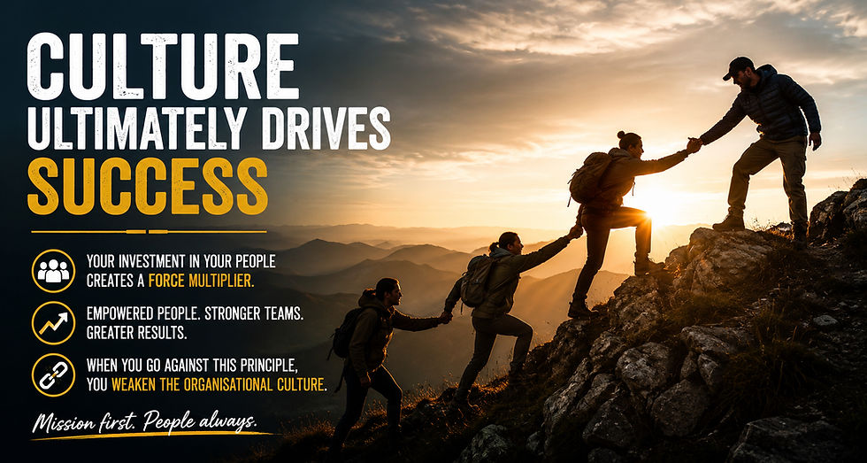 Culture Eats Strategy for Breakfast—Because People Deliver the Mission