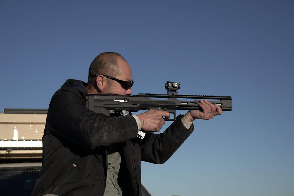 Thumbnail: SRUNA-22 (10/22 bullpup chassis)-BK