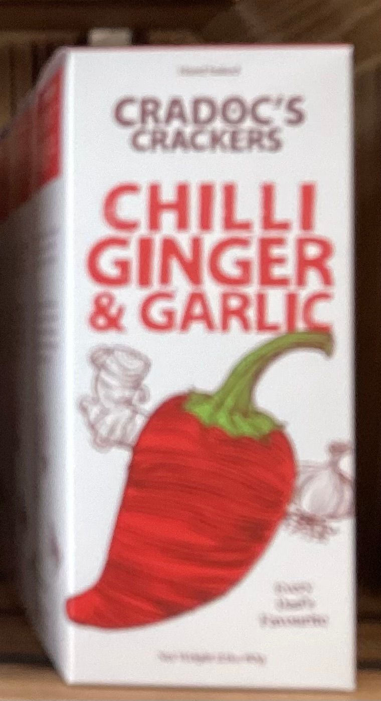 Cradocs Chilli Ginger & Garlic Crackers