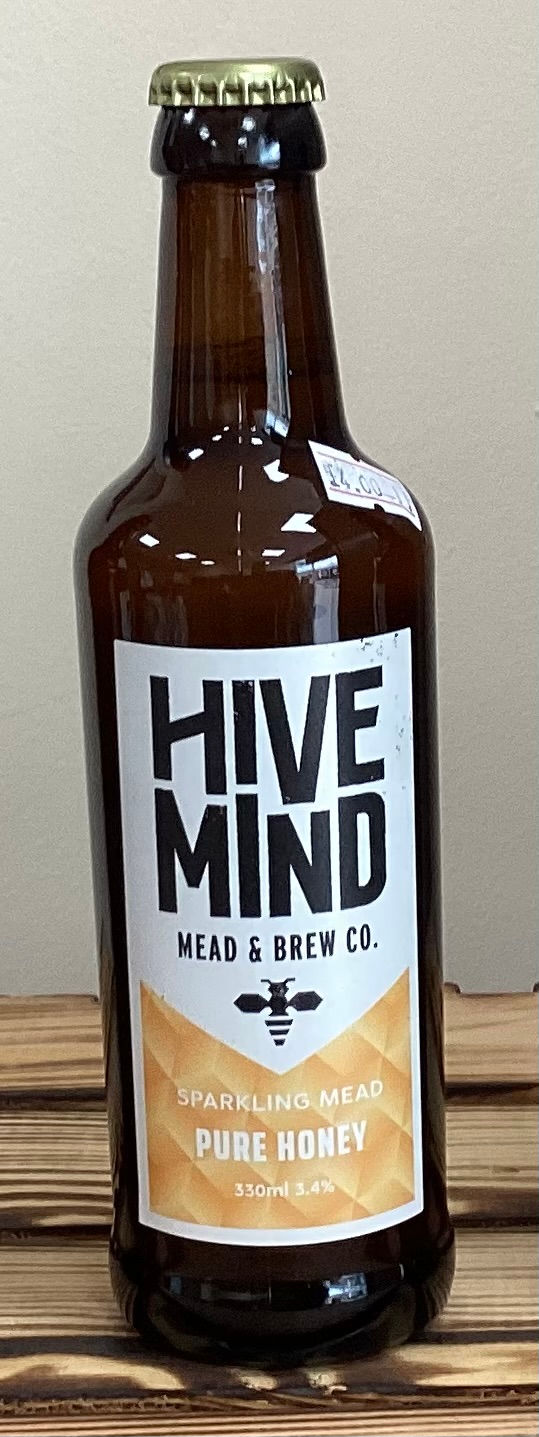 Hive Mind Sparkling Mead - Pure Honey