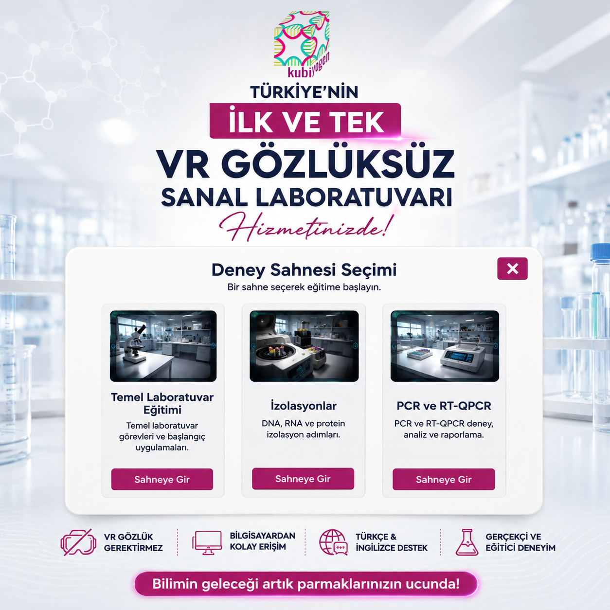 KUBIYOGEN SANAL MOLEKÜLER GENETİK LABORATUVARI