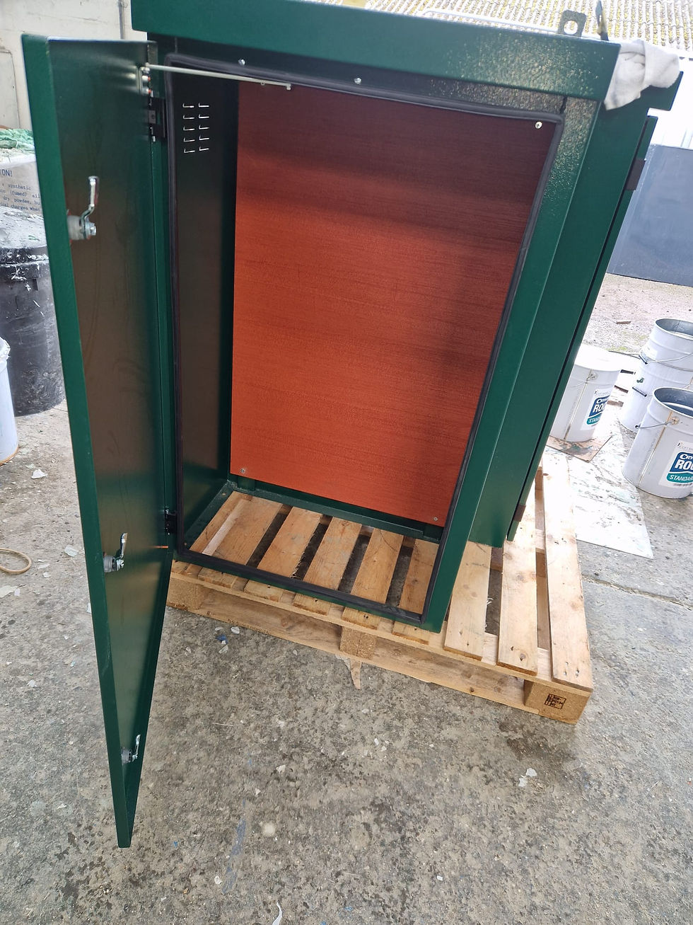 Thumbnail: Electrical Enclosure S3 W750mm x D450mm x H1250mm  Mild-Steel Powder Coated