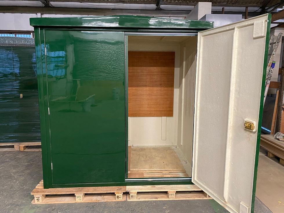 Thumbnail: MODEL: W3 size:W2010mm x D1500mm x H2050mm Electric Enclosure, Kiosk.