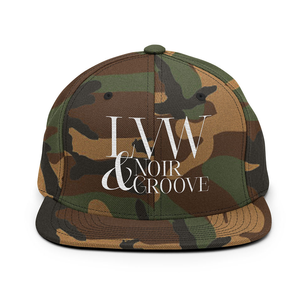 Thumbnail: Noir Groove Snapback Hat