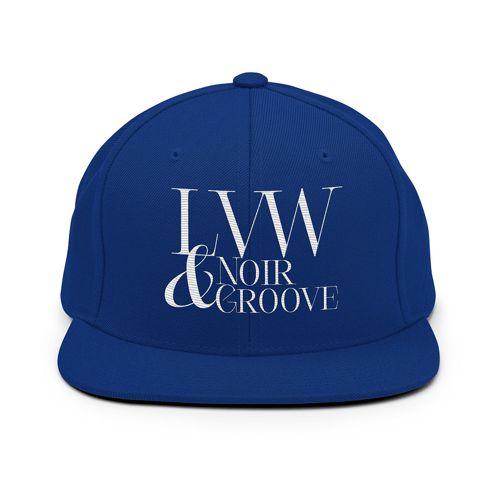 Thumbnail: Noir Groove Snapback Hat