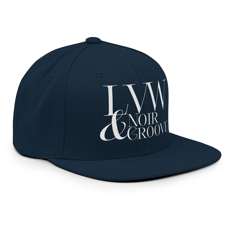 Thumbnail: Noir Groove Snapback Hat