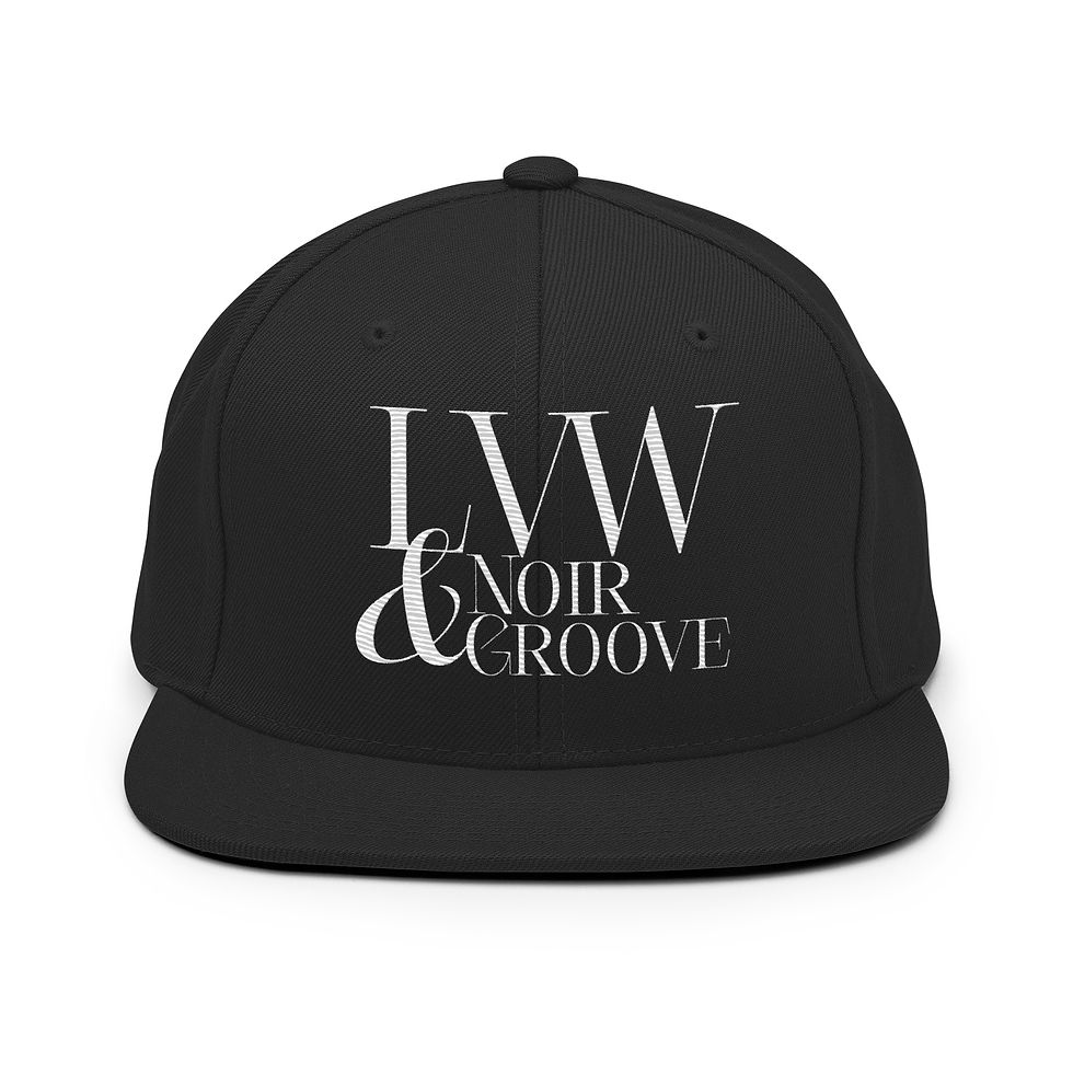 Thumbnail: Noir Groove Snapback Hat