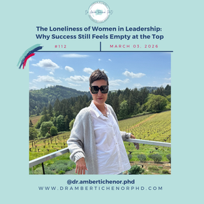 The Loneliness of Women in Leadership: Why Success Still Feels Empty at the Top