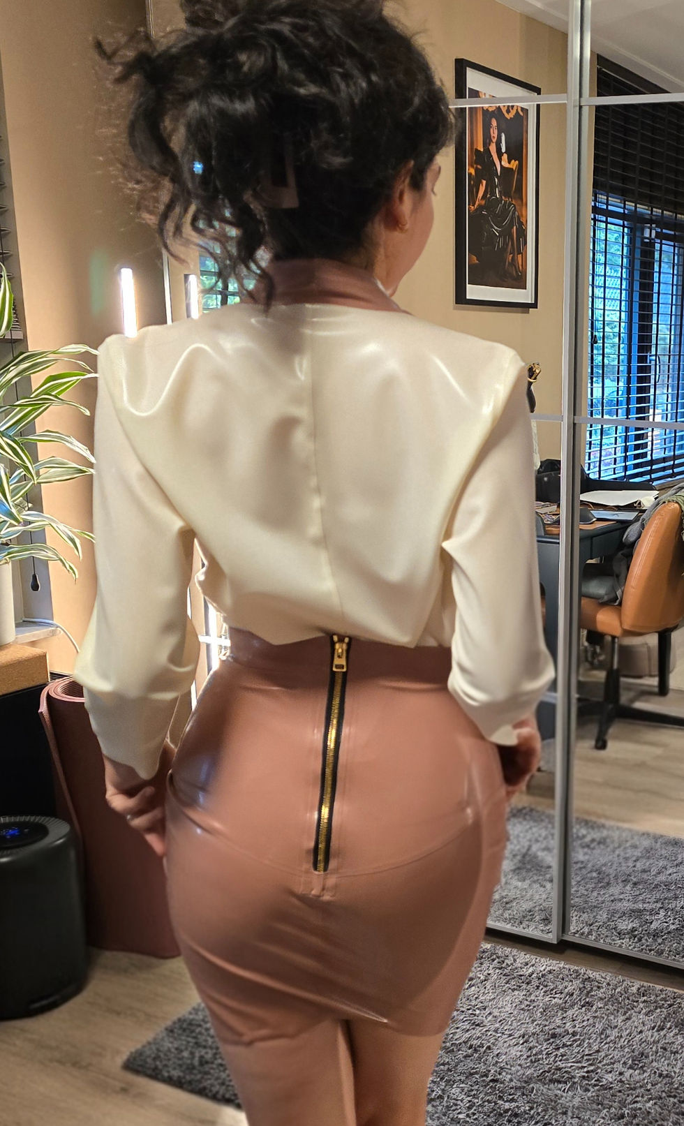 Thumbnail: Wrap Blouse in Pearl White