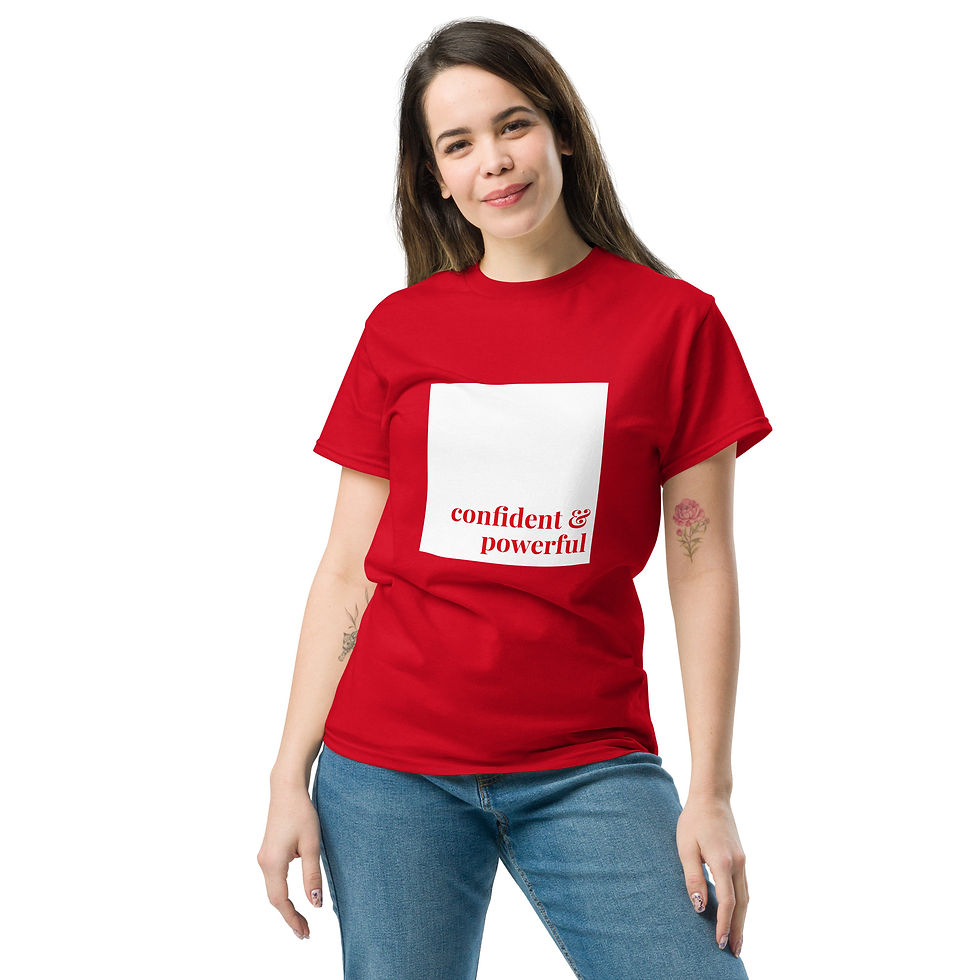 Thumbnail: Confident and Powerful Adult Unisex Tee