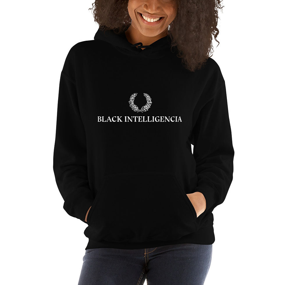 Black Intelligencia Unisex Hoodie